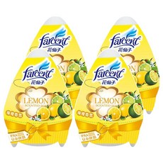farcent 花仙子 好心情香氛蛋, 120g, 4個, 檸檬香氣