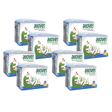 alloves 佰分愛 優質黏貼型尿布男女通用 2包, 大號 (L), 336張