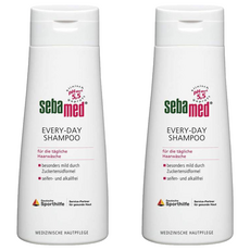 sebamed 施巴 EVERY DAY SHAMPOO PH5.5 清潔溫和洗髮乳, 200ml, 2瓶