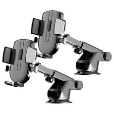 吸盤車用手機架 Y135 141g 2個, 基礎精緻款, 1組