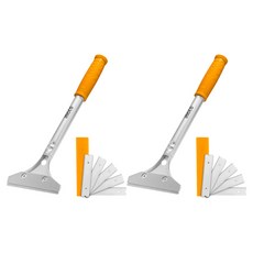 ingco 多刮刀長柄+補充刀片5件組 HGS3201, 2組