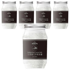 Macro 天然義大利粗海鹽, 450g, 5罐