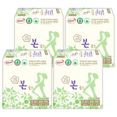 OCBON 本恩 金牌薄款蝶翼衛生棉, L號(28cm), 14片, 4包