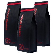 커피디바인 브라질옐로우버번 원두커피, 홀빈(분쇄안함), 200g, 3개