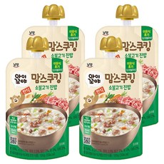 Iggoya 孩童副食品粥 12個月以上, 烤牛肉口味, 100g, 4包