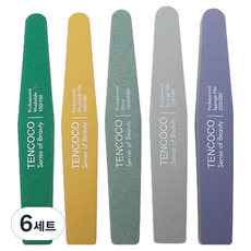 OON 스펀지 다이아몬드 스틱 사포 5종 세트, 6세트