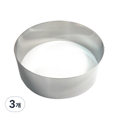 Ecos 模具 高度60mm 慕斯環 圓形慕斯 3號, 3個