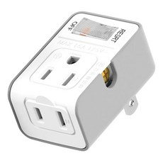 POLYWELL 寶利威爾 3變2插頭 帶開關轉接頭 PW15-T05-A025, PU-1123, 1個