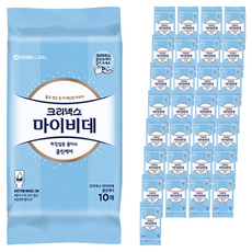 마이비데 크리넥스 클린케어 화장실용 물티슈, 55g, 10매, 45개