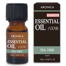 아로니카 퓨어등급 에센셜 오일, 티트리, 10ml, 1개