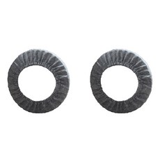 wowbaby 孩童推車前後輪防塵罩組 Quinny Moodd專用, Black Melange, 1組