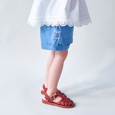 Walton Kids 兒童涼夏刺繡牛仔褲