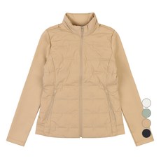 Volvik 女款高爾夫高領拉鏈口袋鵝絨外套 VLLWN992