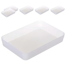 KEYWAY 聯府 大寶來抽屜整理盒 268 x 185 x 45mm, 白色, 6個