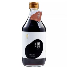 菇王 有機甘泉鹽黑豆醬油露, 500ml, 1瓶