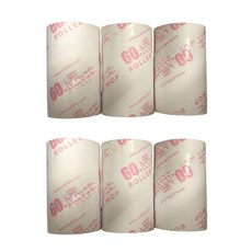 UdiLife迷你膠粘拖把補充3入,80 x 38mm x 60周,2組