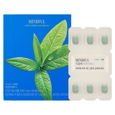 푸드올로지 마인드풀 지중해 레몬버베나, 60정, 1개