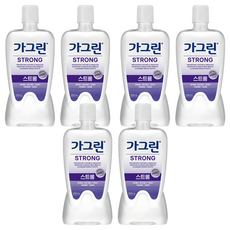 가그린 스트롱 구강청결제, 1.2L, 6개
