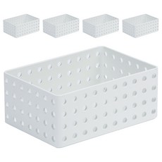 litem. 里特 S&S 收納整理盒, 白色, 5個