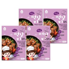 HOME&KiDS 孩童韓式料理包, 牛肉餅, 100g, 4包