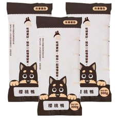 DOG CAT STAR 汪喵星球 狗狗生肉主食餐 300g, 鴨肉, 3包