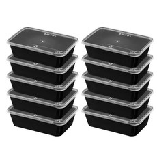 Tamsaa 耐熱容器 + 蓋子套組, 1個, 10套