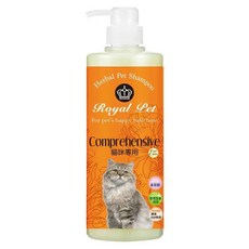 Royal Pet 皇家寵物 貓咪專用洗毛精, 500ml, 1入, 1瓶