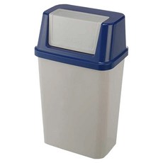 KEYWAY 聯府 巴黎分類 附蓋垃圾桶 CV-451 45L, 藍色