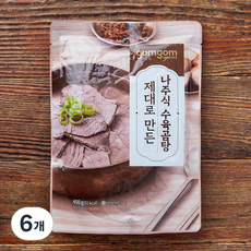 곰곰 제대로 만든나주식 수육곰탕, 450g, 6개