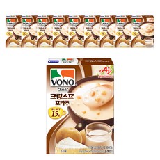 AJINOMOTO 味之素 VONO 即食沖泡奶油濃湯, 51g, 10盒