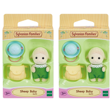 EPOCH Sylvanian Families 森林家族 羊寶寶公仔5620, 2個