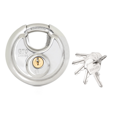 ZARKER 不銹鋼防鏽掛鎖 G70 普通鑰匙 5入, 1套