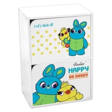 收納王妃 迪士尼玩具總動員 二層木門櫃, 鴨霸兔崽子