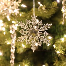 JOART 水晶冰柱聖誕樹裝飾品 67入, 單一顏色