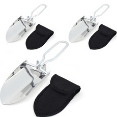 不鏽鋼園藝鏟+收納袋, 3套