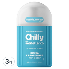칠리 프로텍트 젤 타입 여성청결제, 200ml, 3개