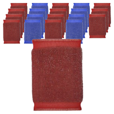 World Clean 鋼絲菜瓜布 隨機出貨, 1套, 20入