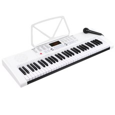 Rev Instruments 便攜式電子鍵盤, 白色的, RK110