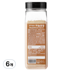 gomgom 蒜粉, 6個, 450g