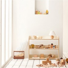 Sornia 幼兒用 MELLOW DIY開放式教具櫃 2層, 白色