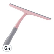 소유공간 클린업 컬러 핸디 스퀴지 핑크, 6개