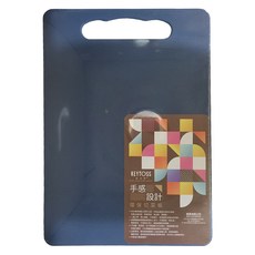 KEYTOSS 詰朵斯 英式簡約環保切菜板 聚丙烯PP材質 耐溫-20°C至100°C 可重複使用, 藍色, 1個