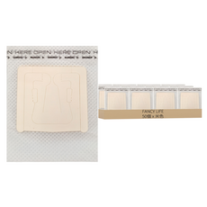 FANCY LIFE 掛耳式咖啡濾袋 Set 50個, 一包0.1kg, 1包, 米色