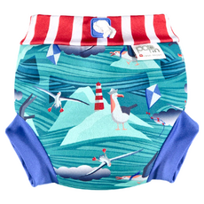 Close Pop in 尿布褲 游泳用 信天翁 可重複使用 環保防水, M, 1件