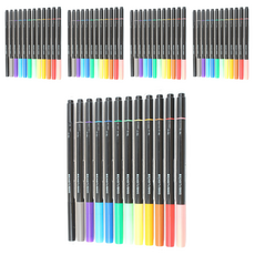 SIMBALION 雄獅 雙頭彩繪筆 布料 TM-12, 12色, 5盒