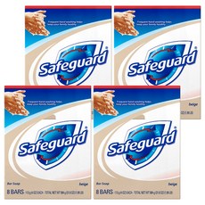 Safeguard 비누 베이지, 113g, 32개