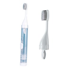 Myville便攜式折疊牙刷牙膏細分旅行箱+補充裝牙刷套組白色, 1組