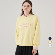 ELLE PARIS 그래픽 스웻셔츠 City of Light
