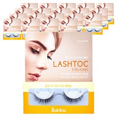 lashtoc 自黏式假睫毛, 迷人纖長款, 20組