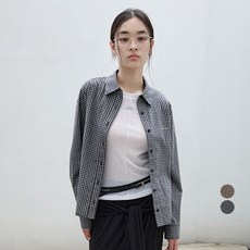 rolarola 女款經典棉質格紋襯衫